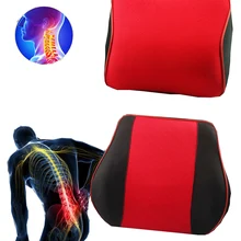 Эргономичные подушки для автомобильных сидений, подушка для шеи и подголовник, поддержка поясничной подушки, подушка с эффектом памяти, комфортная для здоровья