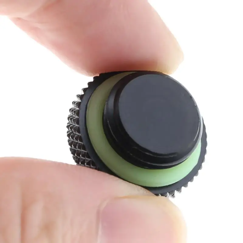 

Black G1/4 Brass Thread Low Profile Plug for PC Water Cooling Plug Radiator Reservoir CoolerComputer Components Accessories