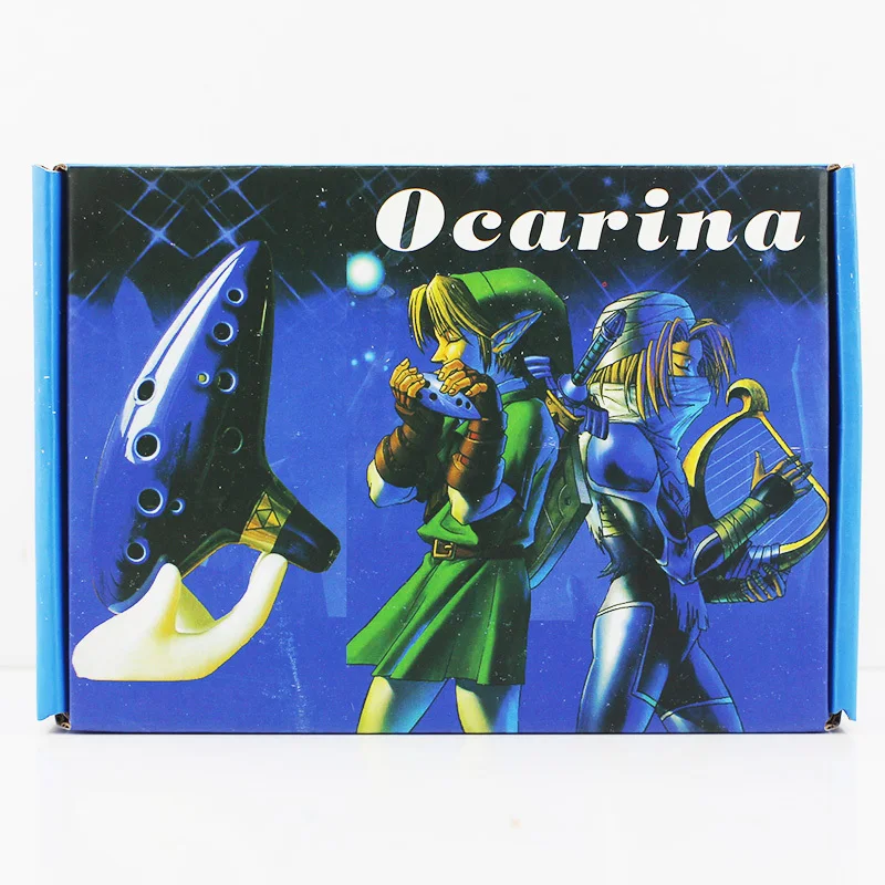 Новое поступление 12 отверстий керамическая канавка Ocarina с выжиганием в печи of Time