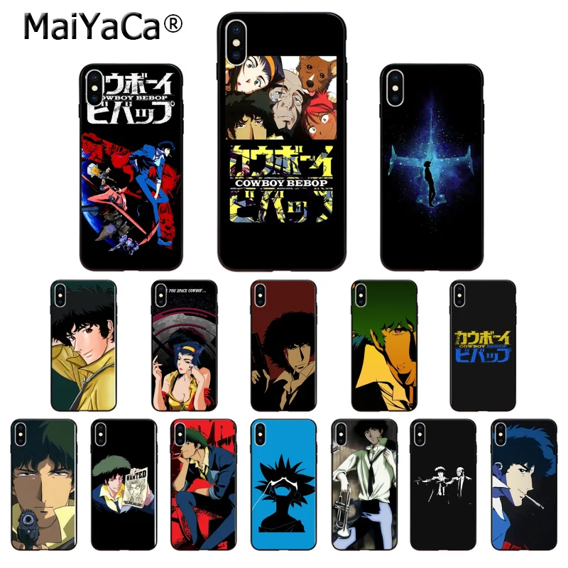 MaiYaCa аниме космический ковбой Bebop TPU мягкие Аксессуары для телефона чехол Apple iPhone 8