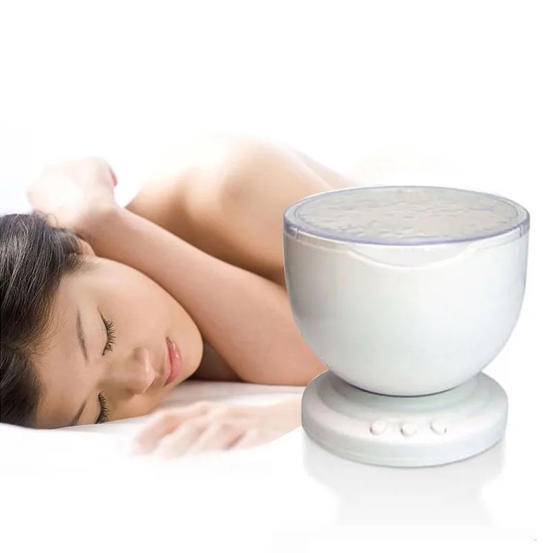Onda do Oceano Ilusão para o Bebê Estrelado Aurora Night Light Projetor Luminaria Novidade Lâmpada Usb Nightlight Crianças Céu Led 3 night light projetor luminaria novidade lâmpada usb