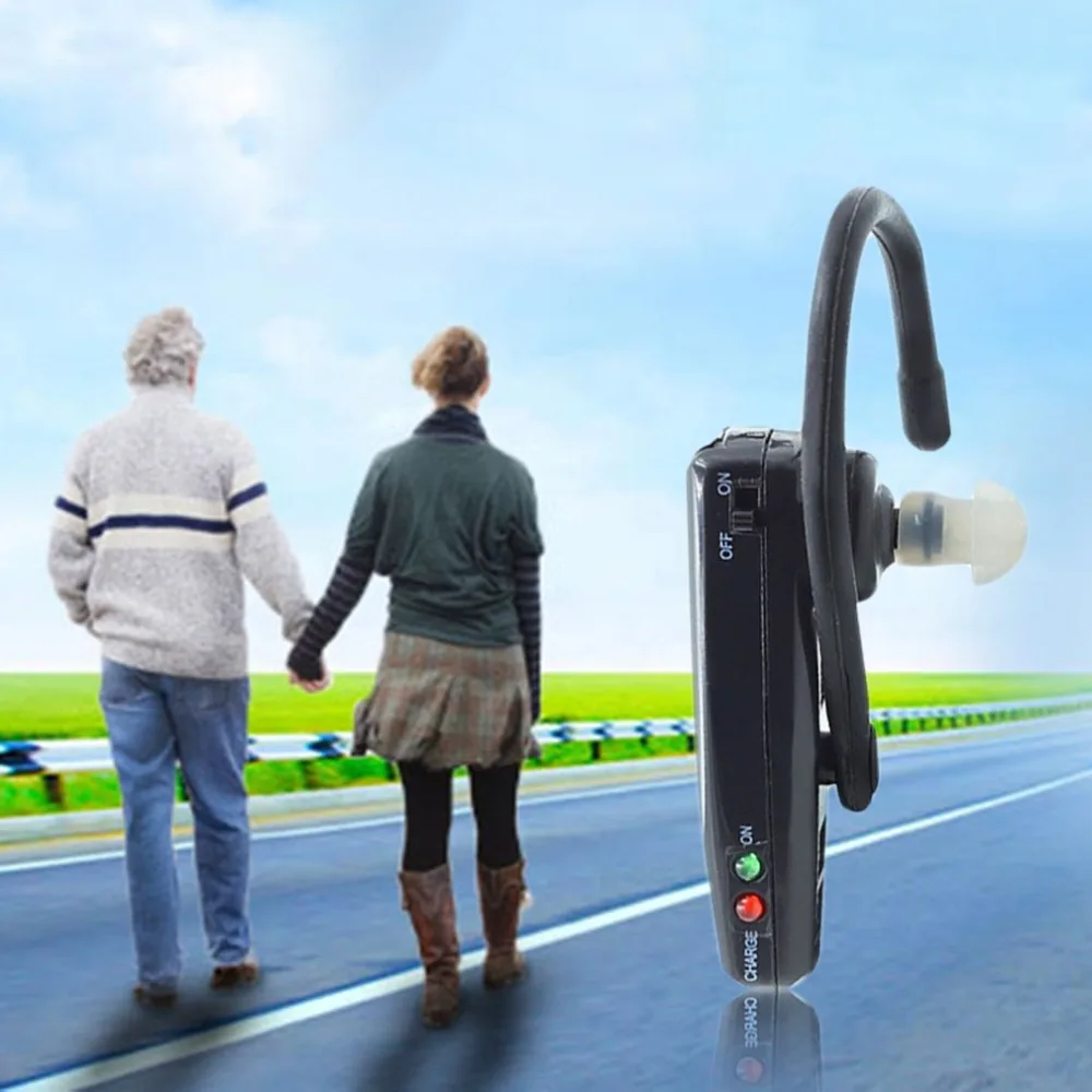 Günstige 1Pcs hörgerät für die ältere Digitale Ton Hörgeräte Hinter Dem Ohr Sound Verstärker AdjustableTone Digitale Hören aid