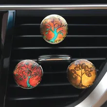 Дерево жизни, автомобильный освежитель воздуха с зажимом, автомобильный ароматерапия, автомобильный парфюмерный диффузор, креативный автомобильный однотонный парфюм XCZ661