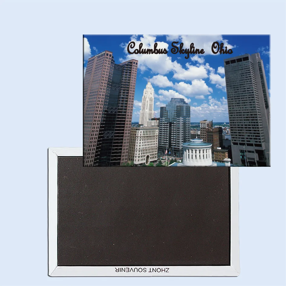 

Tourist Souvenirs,Fridge Magnetic,Exquisite Gift 24553, Columbus Skyline, Ohio