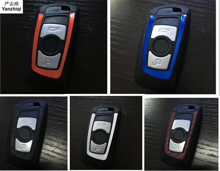 

For bmw key sticker For BMW E46 E52 E53 E60 E90 F01 F20 F10 F30 F15 X1 X3 X5 X6 new 1 Series 3 Series 5 Series car styling