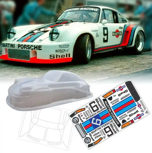 1/10 RC Drift Nitro Ep Onroad fouring Flat Body 911 PpPorschee подходит для 3R HPI KYOSHO TAMIYA YOKOMO Team Soul Magic hsp