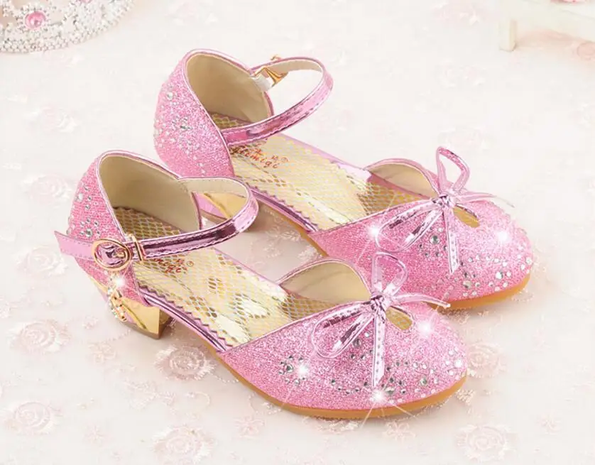 Children's high-heeled sandals-16