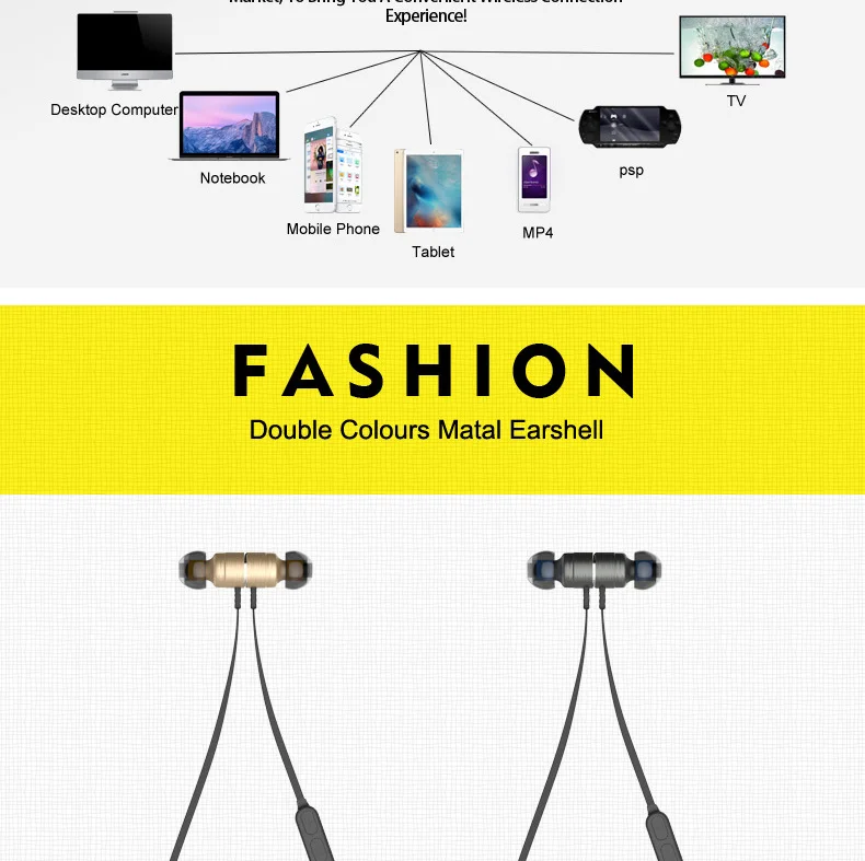 PLEXTONE Bluetooth Sport Headphone CSR 8635 Bluetooth 4.0 Bluetooth Earphone Microphone Call Wireless Connect Two Phones (16)