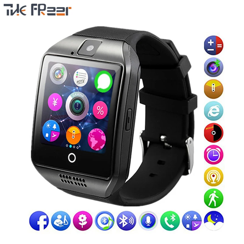 

2018 New Bluetooth Smart Watch Men with Touch Screen TF Sim Card Camera Digital Watch for Android Relogio Smartwatch Man Woman