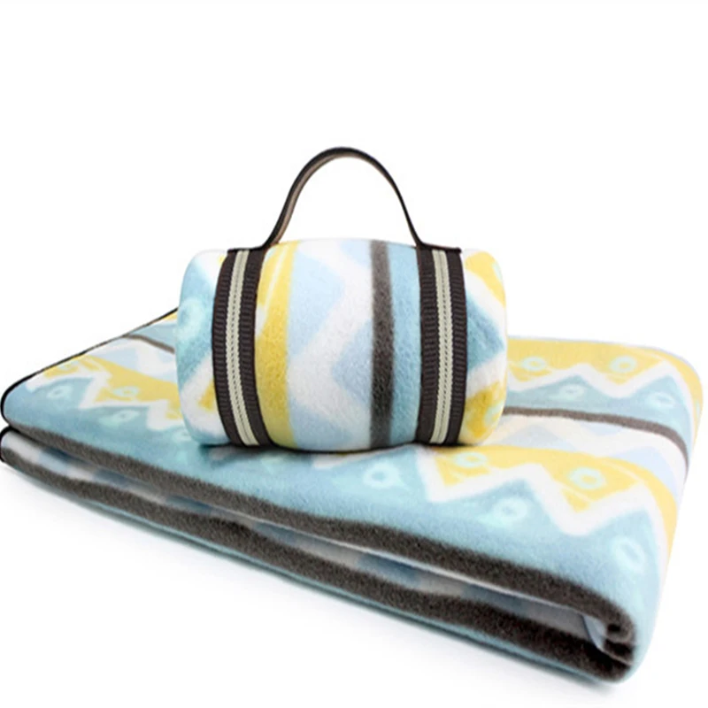 2018 New Arrivals Spring/Autumn Geometric Carrying Hand Office Blanket