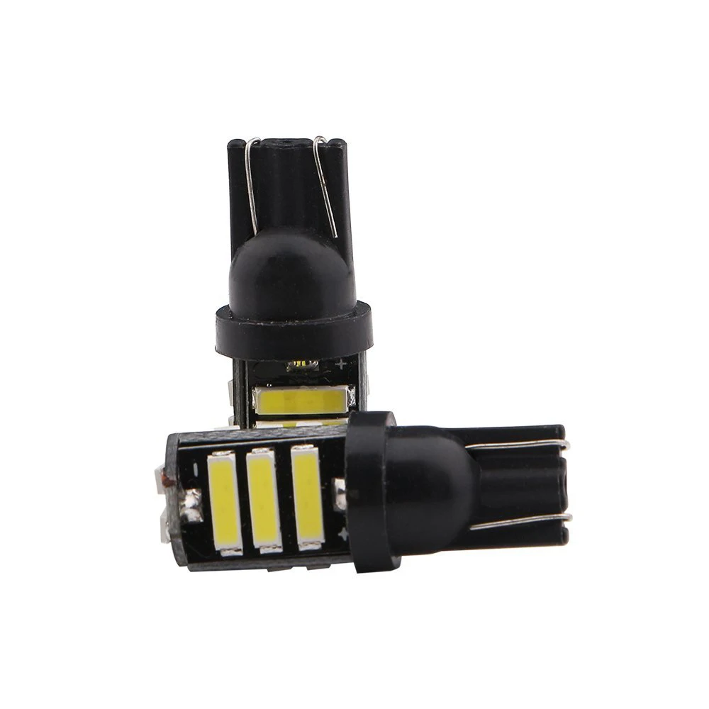 Yushuangyi 100 шт./лот T10 11 SMD 7014 LED W5W 11SMD 7020 интерьер КУПОЛ DRL свет белый красный желтый
