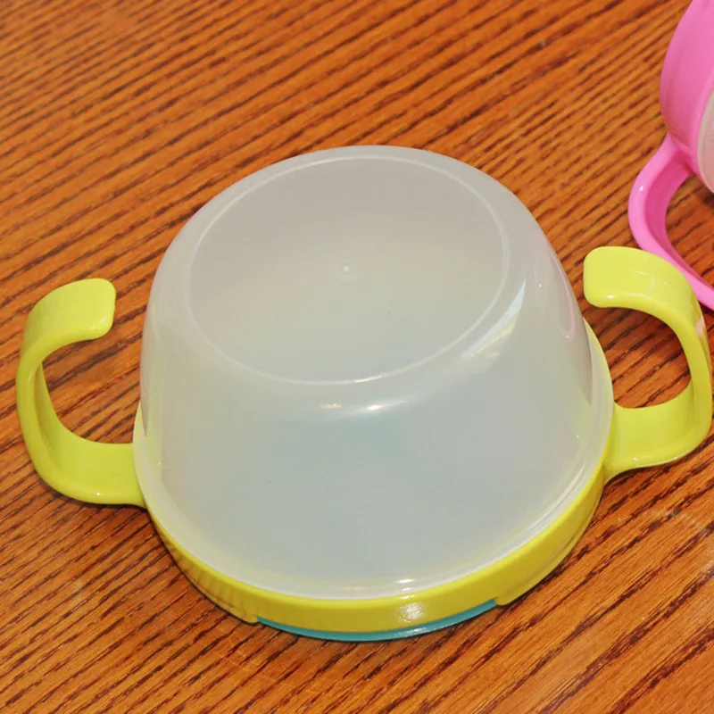 1 pc/3 шт./компл. чаша с емкостью для Температура зондирования ложка детское питание чаши посуда детская посуда всасывания посуда