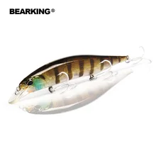 "12см 18г Bearking Новый 1pc новое Прибытие горячая Продажа Гольян Жесткий Рыбалка приманки приманки 2017 горячая рыболовные снасти искусственные приманки приманки "
