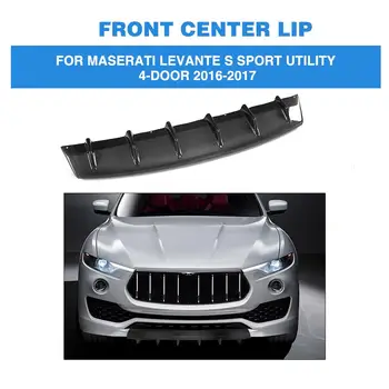 

Carbon Fiber & FRP Car Bumper Front Lip for Maserati Levante 4-Door 2016-2017 FRP Unpainted