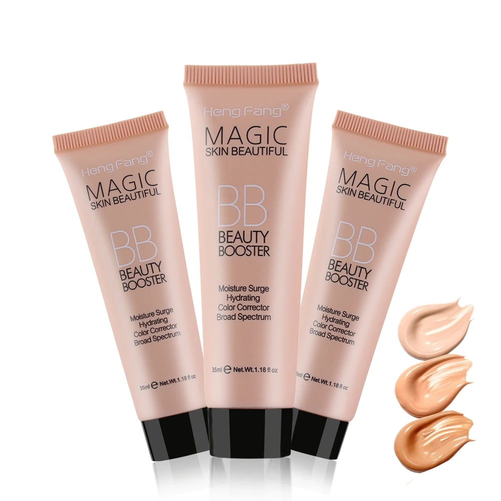

1PC Waterproof Brighten Base Sun Block Long Lasting Face Whitening Foundation BB Cream Matte Concealer Makeup Tools