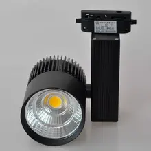 CE ROHS экономии энергии COB LED железнодорожных путей свет 30 Вт спот-бра Soptlight отслеживания LED 85-265 В освещения ePacket
