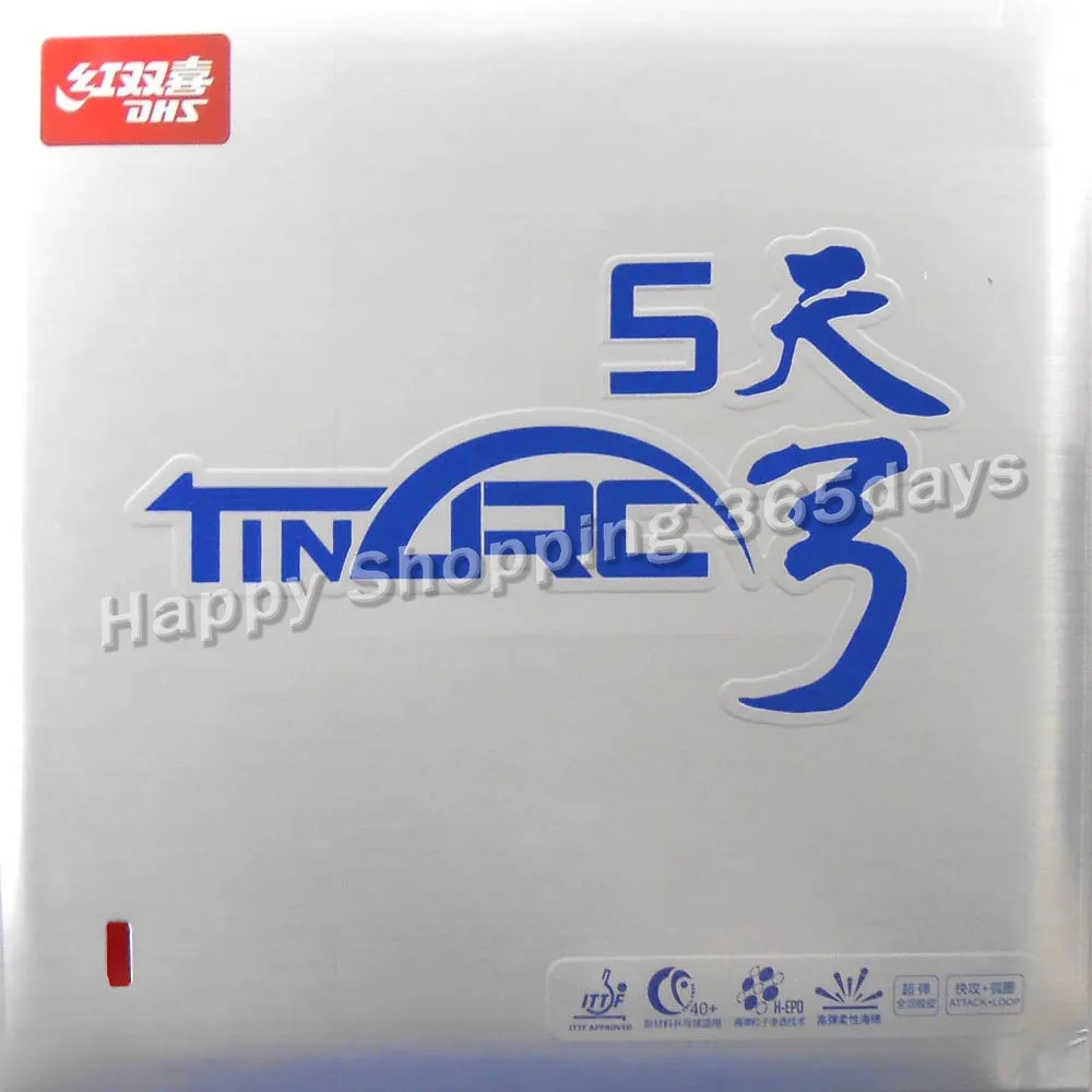 

DHS TinArc5 TinArc-5 TinArc 5 pips-in table tennis pingpong rubber with sponge