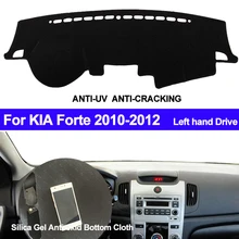 TAIJS накладка на приборную панель автомобиля силиконовый нескользящий коврик для приборной панели анти-УФ автомобильный коврик для приборной панели ковер солнцезащитный козырек для KIA Forte 2010 2011 2012