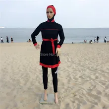 Мусульманский женский спа-купальник, исламский купальный костюм с полным лицом, купальный костюм с хиджабом, пляжная одежда, купальник, спортивная одежда