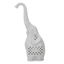 Заварочный чайник милый слон силиконовый заварочный фильтр заварочный чайник для чая и кофе посуда для напитков кухонные аксессуары Прямая поставка