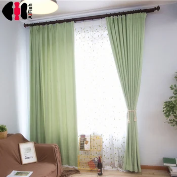 

Modern Simple Style natural Blackout Curtains Pink eaves Purple Solid Color Ornament Curtains Sofa Cover Table Cloth wp200C