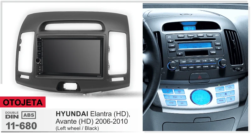 Подходит для hyundai elantra HD avante LHD черный 2006-2010 четырехъядерный android 8,1 рамка Плюс автомобильный Радио стерео магнитофон gps