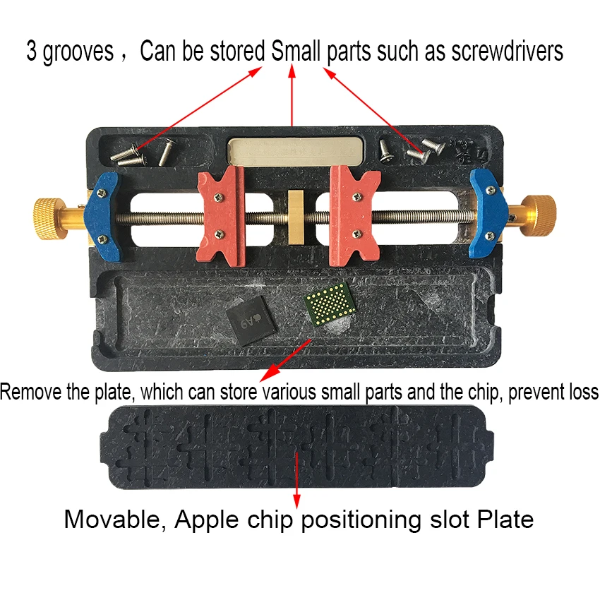 Ремонтная форма для iPhone BGA зажимы материнской платы ToolLogic высокой температуры