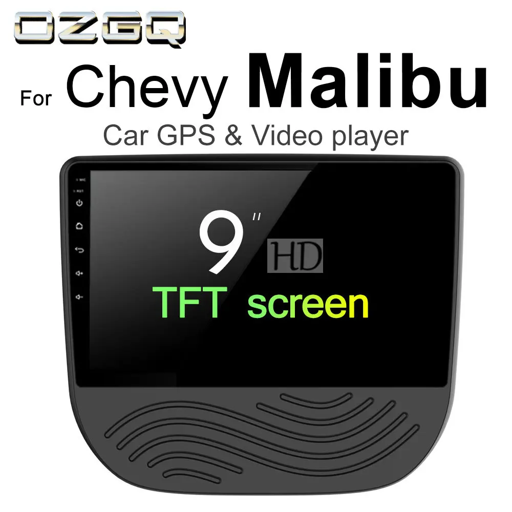 

OZGQ Android 7.1 Car Player For Chevrolet Malibu 2015 2016 2017 2018 Screen Auto GPS Navigation BT Radio TV Audio Video Stereo