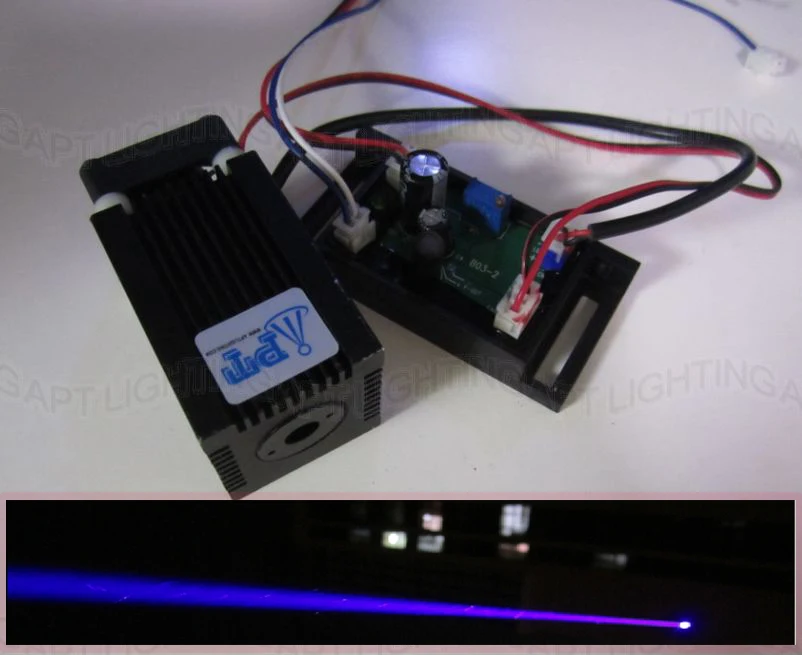 

High Power 1000mW-1200mW 445 450nm blue Stage Light RGB Laser Module/High Power White Laser/Compact Design/TT L DC 12V input