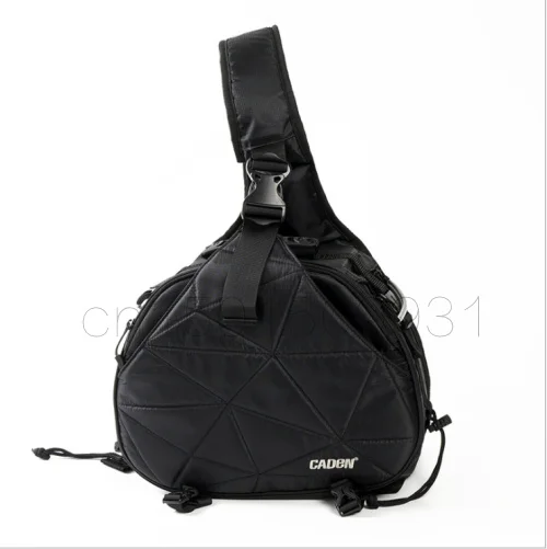 

CADeN K2 Triangle DSLR Camera Bag Cross Sling Carry Case Shockproof Waterproof with Tripod Holder for Canon Nikon Sony Olympus