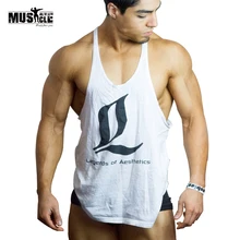 LOA Golds Workout Tank Top Mens Fitness Bodybuilding Tanks Tops Bodybuilding Undershirt Clothes Workout Sleeveless academia