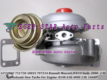 

Free Ship GT2256V 751758 751758-0001 751758 01855042 Turbo For IVECO Daily C15 3.5T 6.5T For Renaul Mascott 8140.43K.4000 2.8L