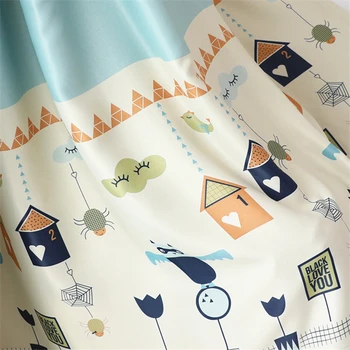 

Window Curtain Fabric Children Room Boy Cartoon Blackout Kids Curtains For Living Bedroom Rideaux Voilage Rideau Enfant