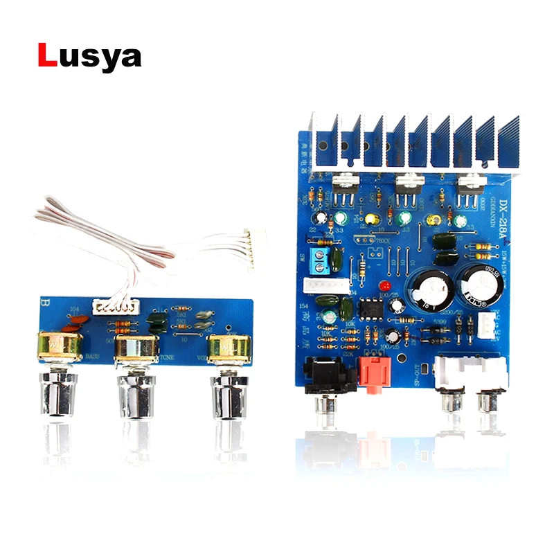 

TDA2030 2.1 channel 15W*2+30W Subwoofer power audio Amplifier board dual AC 12-15V F6-013