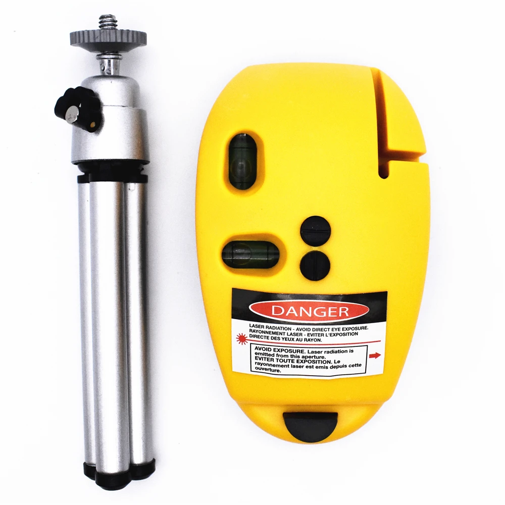 Laser Level Laser Levels Right Angle Instrument Spirit Mouse Type with Tripod Projection Square 90 Degree Vertical Horizontal Line Tools