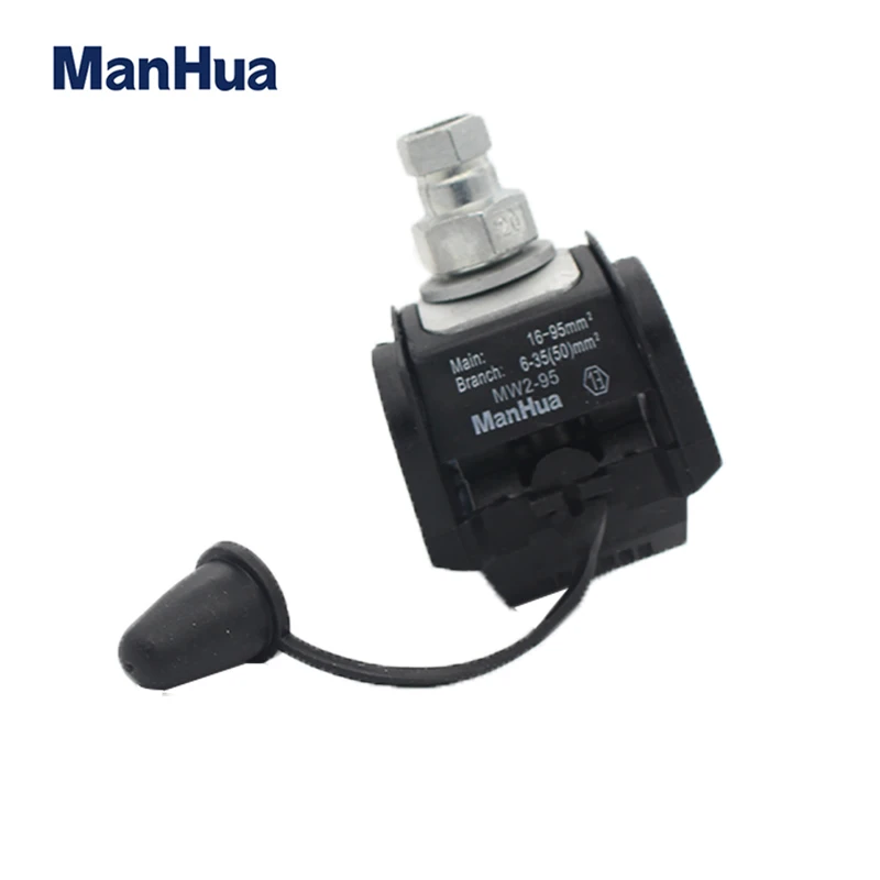 

Manhua MW2-95 Insulation Piercing Connector main line 16-95mm² branch line 6-35 （50） mm² insulated puncture clamp