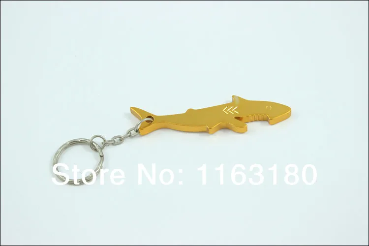 420 шт./лот открывалка для бутылок пива брелки океан форме рыбы Алюминий сплав может открыть Инструменты продвижения подарок