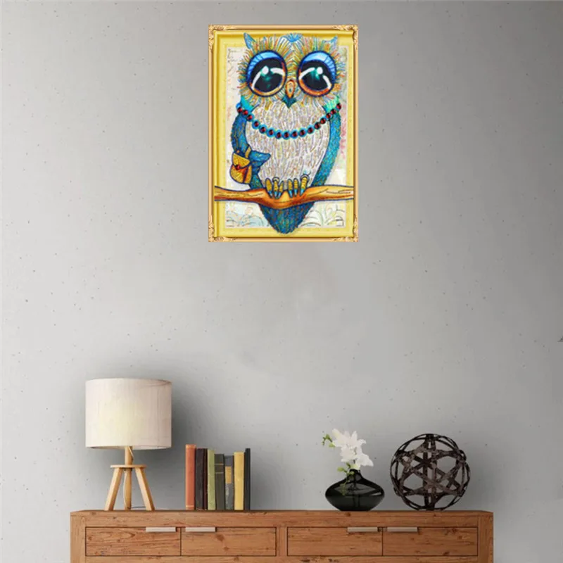 

DIY 5D Creative Diamond Painting Part Diamond Square Diamond Animal Cross Stitch Set Crystal Rhinestone Craft Mirror Sticker