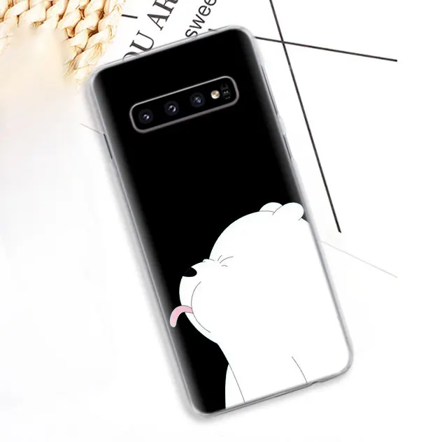 04 Милый мы вся правда о медведях телефонные чехлы для samsung Galaxy S10e S10 плюс S8 S9 плюс S6 S7 край A40 A50 A70 M20 чехол Coque - Цвет: 04