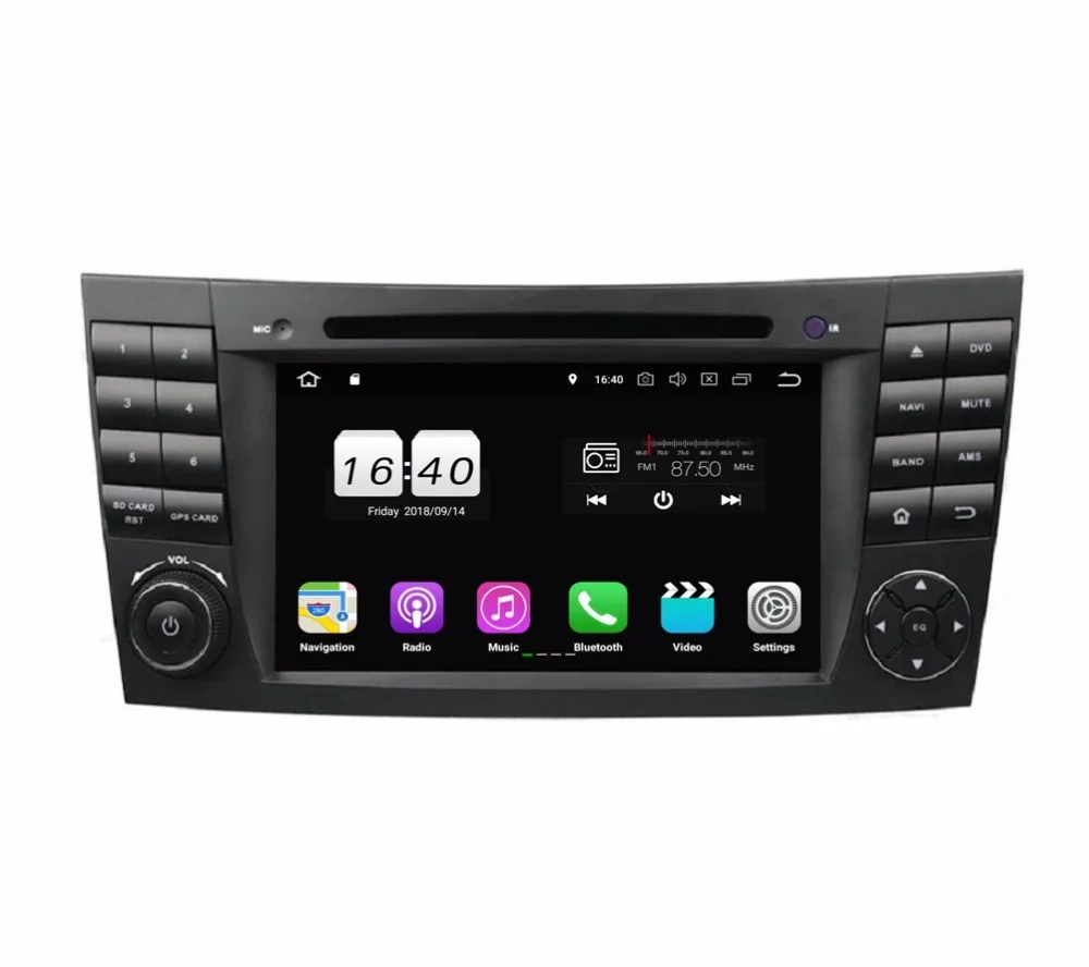 Clearance 7" Android 8.1 Car Radio DVD GPS Multimedia Head Unit for Mercedes Benz E-Class W211 CLS W219 G-Class W463 2GB RAM Mirror-link 1