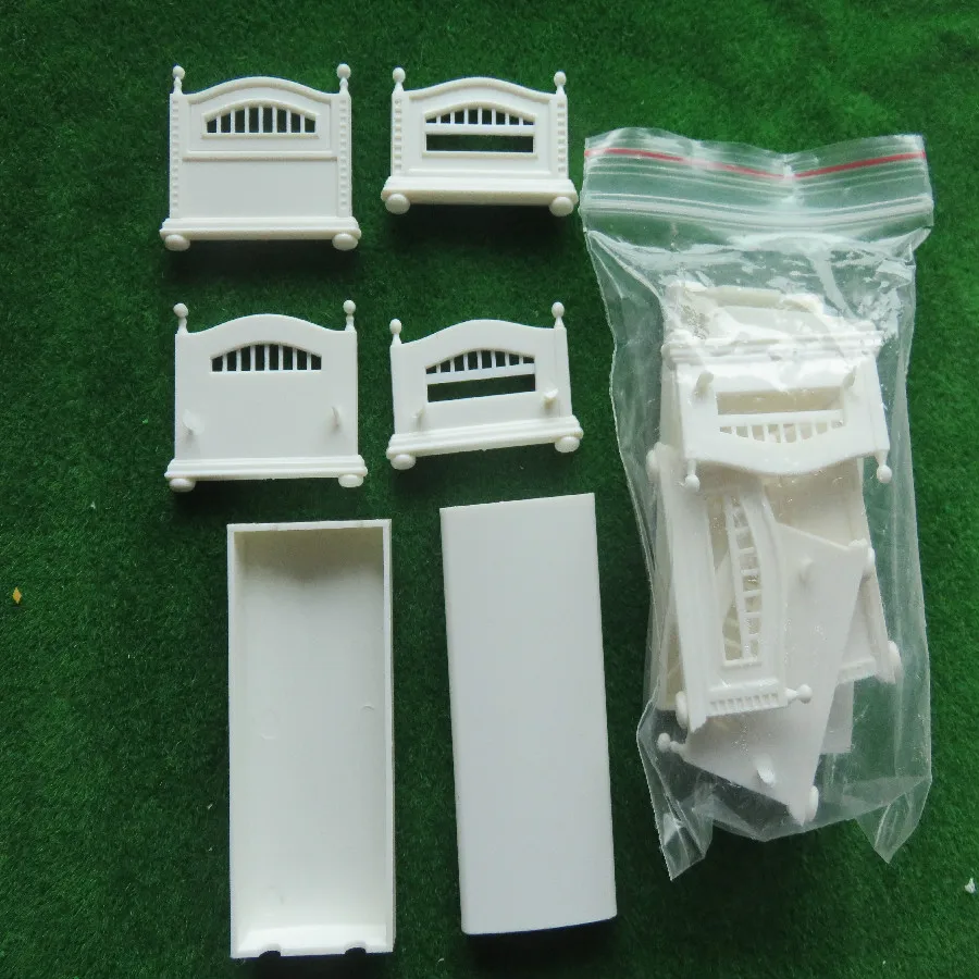 architecture model scale bed abs plastic (8)