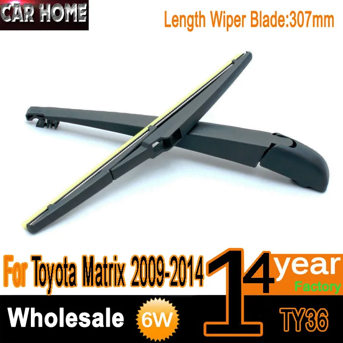 Car Window Windscreen Windshield Rear Wiper Arm & Blade Complete Set