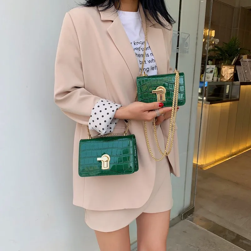 Women fashion Bags Stone pattern PU Leather Shoulder Messenger Bag Lady Crossbody Mini Bag Female Crown Evening Bags with chain Women fashion Bags Stone pattern PU Leather Shoulder Messenger Bag Lady Crossbody Mini Bag Female Crown Evening Bags with chain