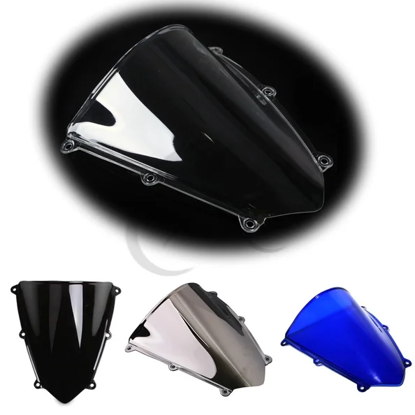 Новое ветровое стекло PMMA с двумя пузырьками для Honda CBR600RR CBR 600 RR 07 12|windshield windscreen|bubble