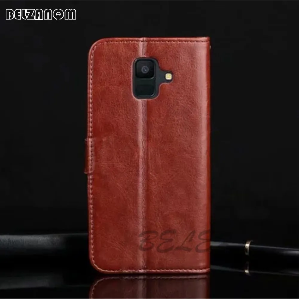 

Luxury PU Leather Wallet Cover Flip Cases For Samsung J3 J5 J7 2017 J4 J6 EU 2018 S8 S9 Plus S7 S6 A3 A5 A6 A8 Plus 2018 Cases