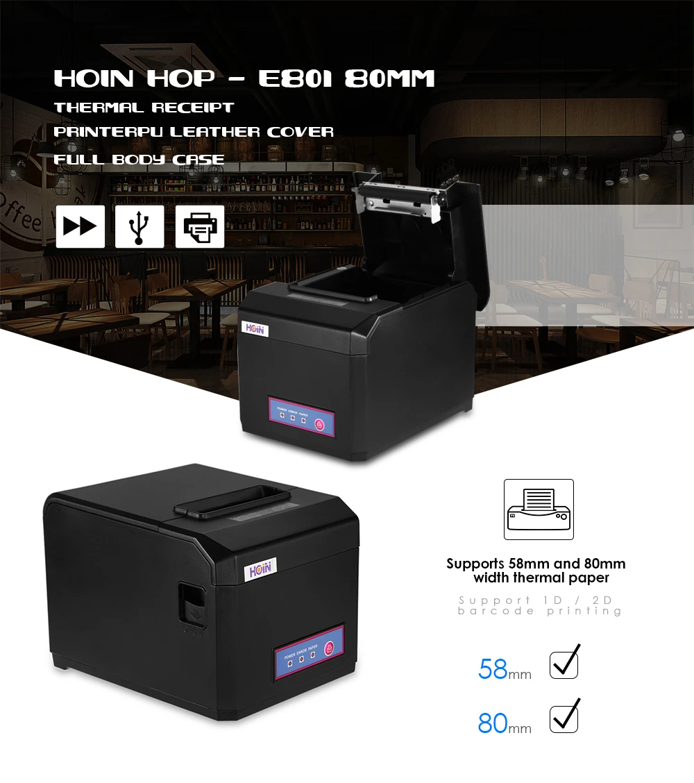 hop e801 thermal printer