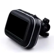Motorcycle Waterproof 5.5 inch Universal Bicycle Bike Handlebar Mobile Cell Phone Mount Holder Case For Samsung For iPhone 7