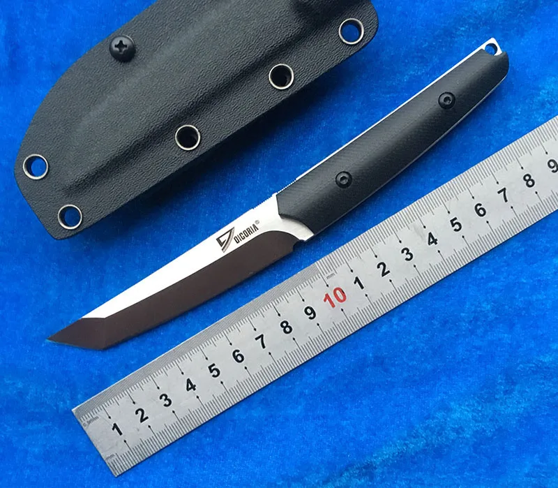 Тактический охотничий нож с фиксированным лезвием рукояткой G10|knife tool|kydex sheathknife
