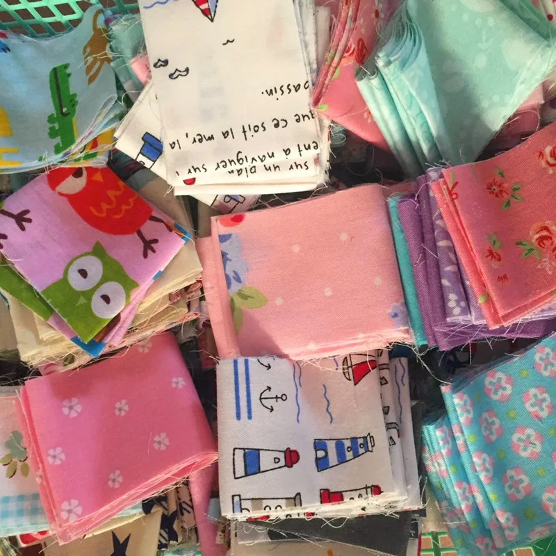 

Random Designs 4PCS/lot Teramila Brand 100% Cotton Fabric Twill Cloth for Sewing Tissus Cutting Patchwork Telas Tecido Quilting