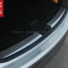 Для Mazda CX-5 2012 2013 внутренняя внутри заднего бампера жилетов загрузиться грузовой подоконник Обложка Накладка нержавеющей